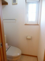 落ち着いたトイレです