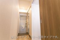 落ち着いた玄関です