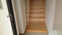 シンプルで使いやすい玄関です