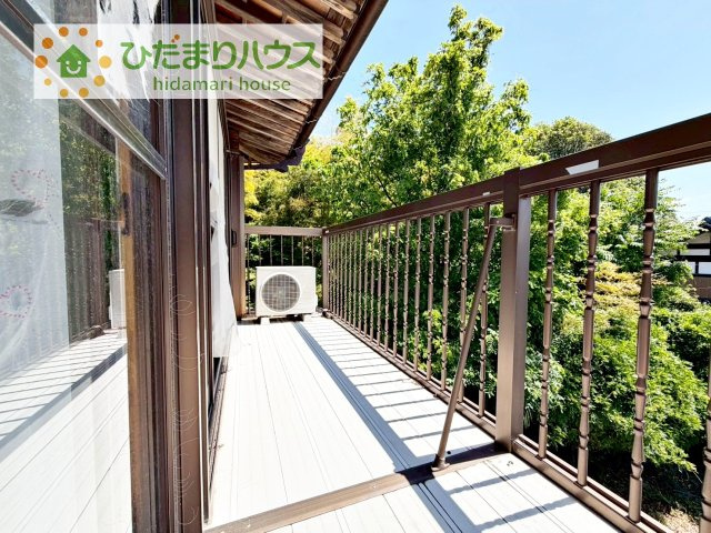 【バルコニー】 | つくば市柴崎　中古戸建 | あたたかな光が差し込む、南向きのバルコニー(#^^#)
