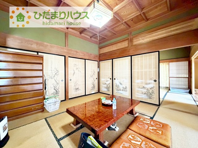 【和室】 | つくば市柴崎　中古戸建 | 8帖の和室は来客時にも助かります！