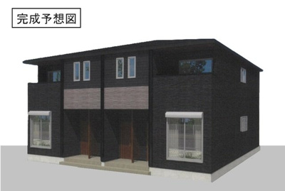 【外観】 | 仮）西庄アパートⅠ | 外はこのようになっています