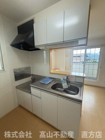 北九州市八幡西区茶屋の原３丁目のアパートのキッチン