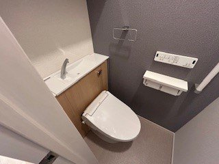 【トイレ】 | リバーサイドシトラス | 落ち着いたトイレです