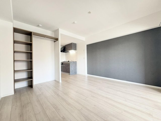 熊本市中央区薬園町の賃貸マンションの居間・リビング