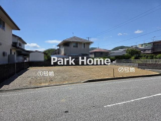高知市瀬戸東町3丁目 ① 新築戸建ての外観|2026.5月：現況（２区画全体）
