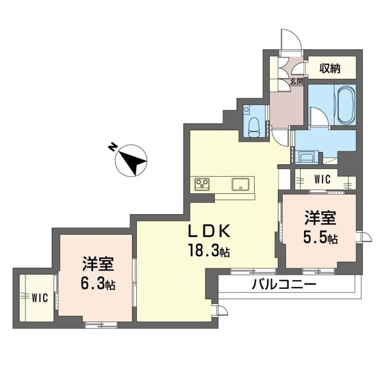 【間取り】 | エクラージュＫ　ShaMaison