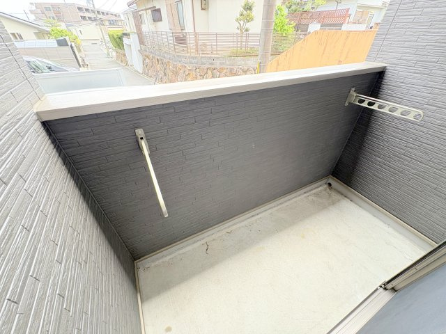 ユニゾン百楽園1のバルコニー