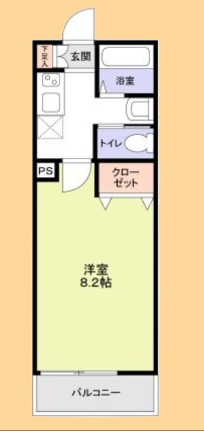 アファブルときわ台Ⅱの間取り