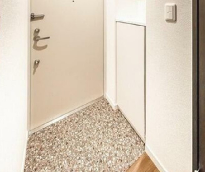 ウェルスクエアイズム西小山の玄関
