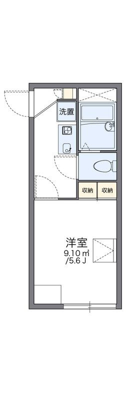 レオパレスマリーナ深江の間取り
