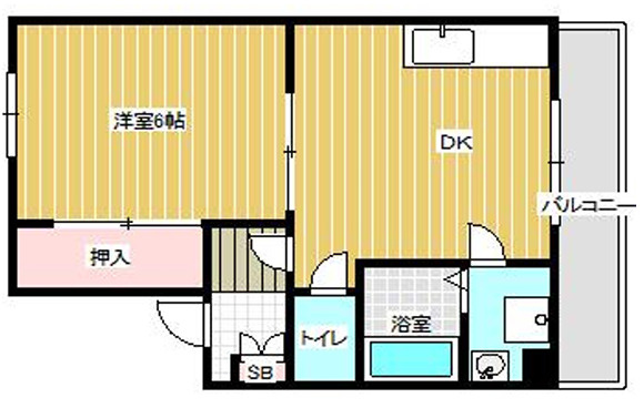 DITA笠松通の間取り