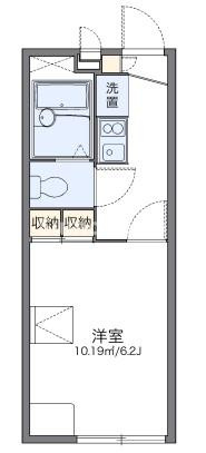 レオパレスオービラージュの間取り