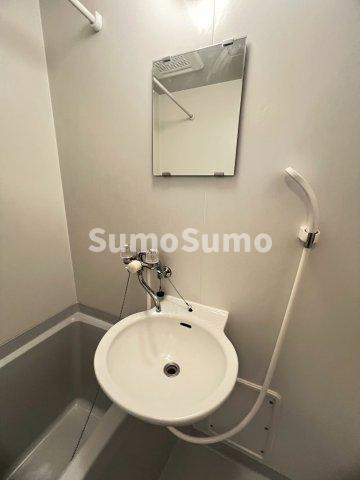レオパレスル・コントワールⅡの洗面所|使いやすい洗面所です