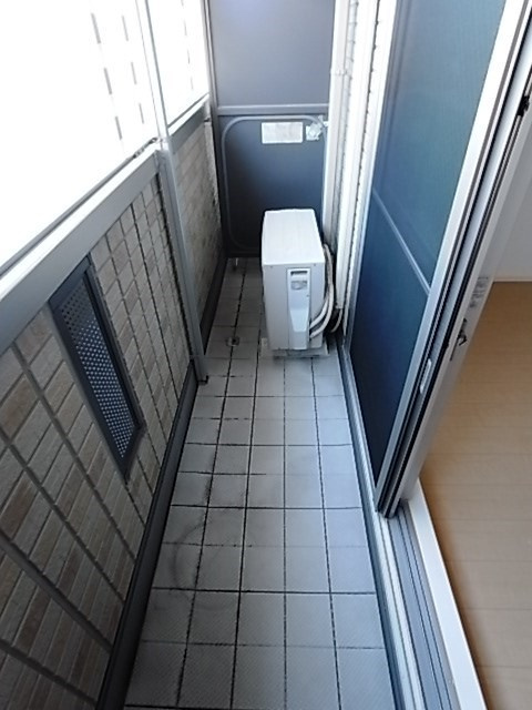 MONASO甲子園口のバルコニー