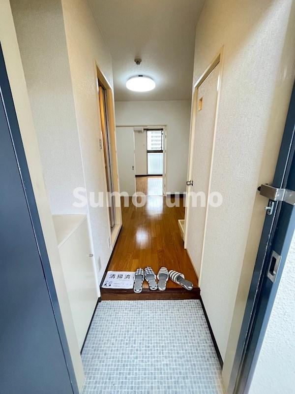 サンパレス北浦の玄関|明るい玄関です