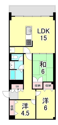 岡本エクセルの間取り