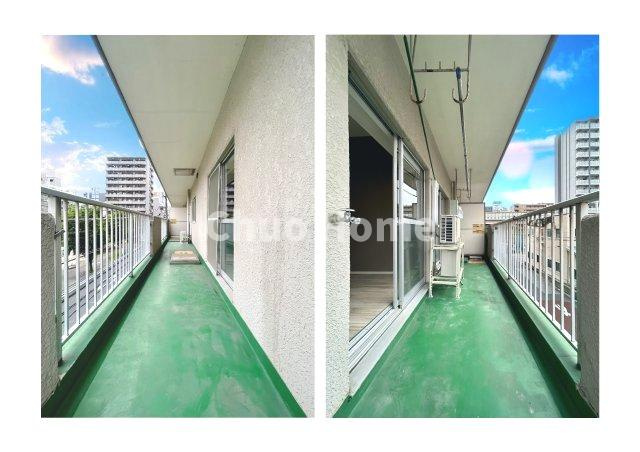 ドルミ錦糸町長谷川ビルのバルコニー|バルコニー×2