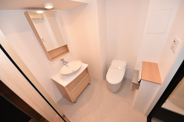 Uresidence Temmabashiの洗面所