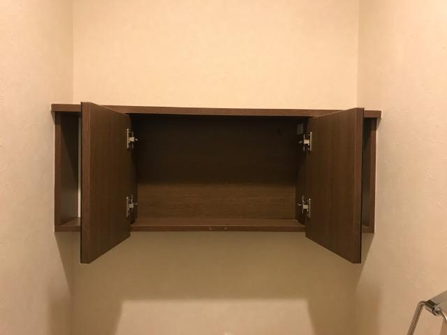 シャルマン・コートの収納|トイレ上部収納