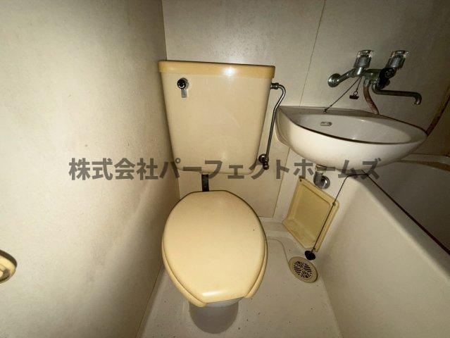 多田ハイツのトイレ|清潔感のあるトイレです