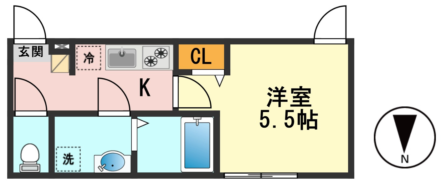 ハーモニーテラス上篠崎Ⅱの間取り