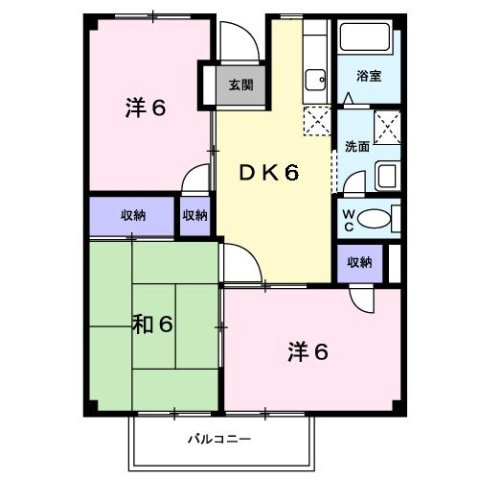 【間取り】 | ベイシティハイツ　ＳＡＢＵ