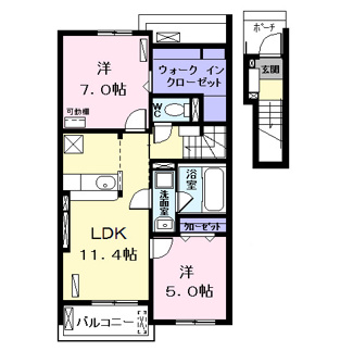 【間取り】 | ファミール セイシン