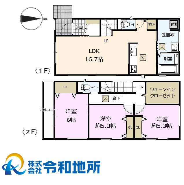 新築戸建　茅ヶ崎市南湖5丁目の間取り