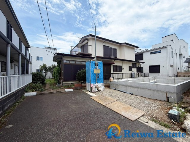 新築戸建　茅ヶ崎市南湖5丁目の前面道路含む現地写真