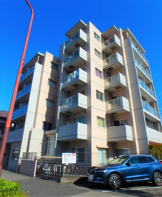 調布市多摩川３丁目の賃貸マンションの外観