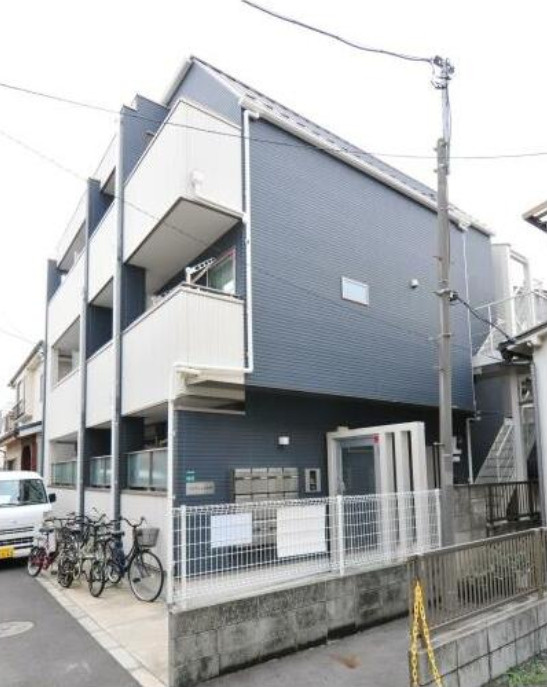 豊島区千早２丁目のアパートの外観|外観は落ち着いています