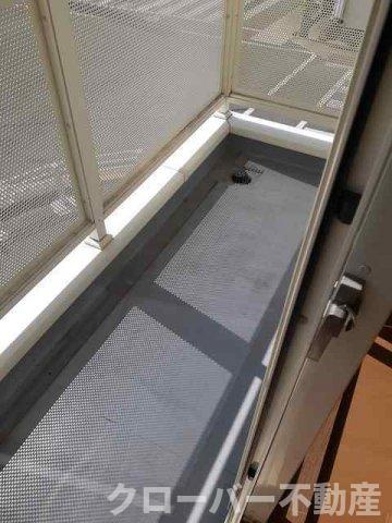 サンライズ川原　Ｄのバルコニー
