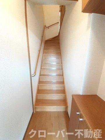 サンライズ川原　Ｄの玄関