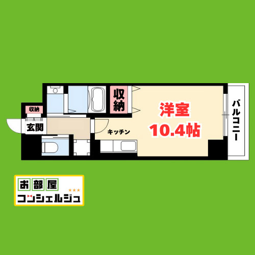 Ｒｉｖｅｒｍｅｔ覚王山の間取り