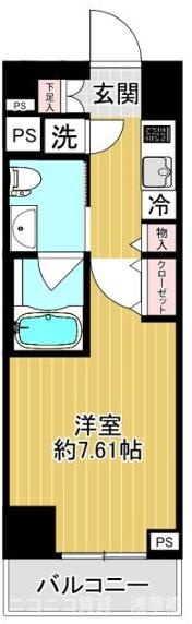 ドルチェ東京押上ツインズ壱番館の間取り