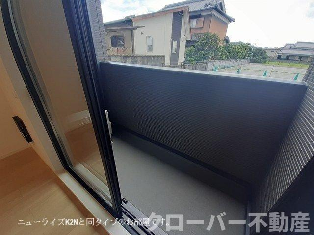 ソノクラッセ　Ａのバルコニー