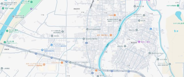 富田林市東板持町　第1期　新築一戸建ての地図