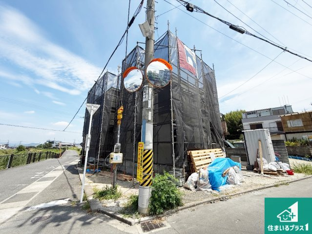 富田林市東板持町　第1期　新築一戸建ての外観|現在建築中！落ち着いた街並みで新生活を始めることが出来そう！周辺の物件も併せてご紹介させて頂きます！