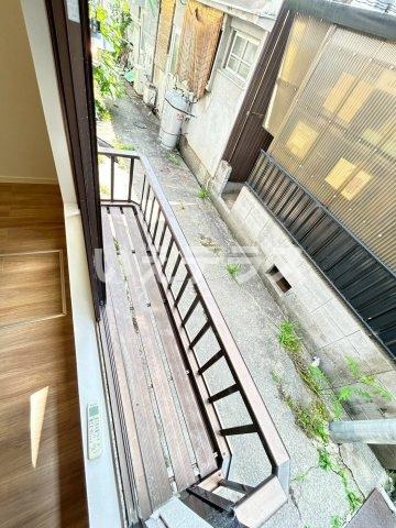 須磨区戸建てのバルコニー