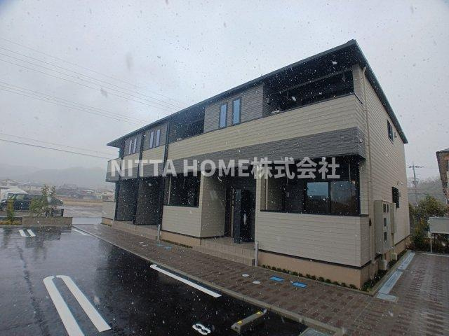サニーフラット黒岡 Ａ棟の駐車場|２階のお部屋に空きがあります◎