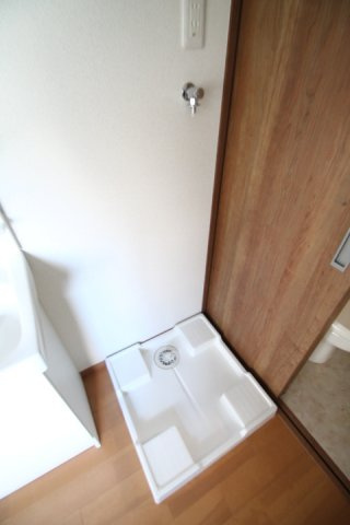 洗濯機置き場です。