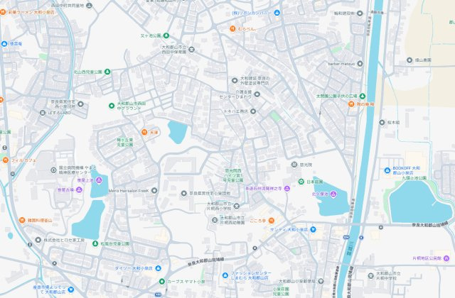 ●5(土)6(日)現地説明会！　大和郡山市小泉町　限定1邸の地図