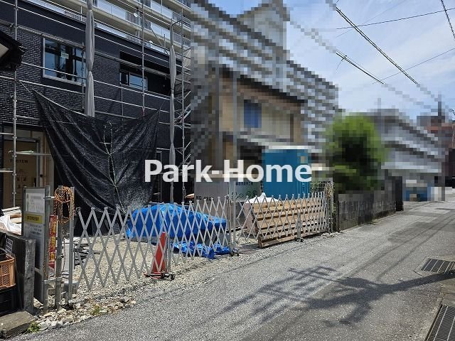 高知市百石町3丁目 ⑪ 新築戸建ての前面道路含む現地写真
