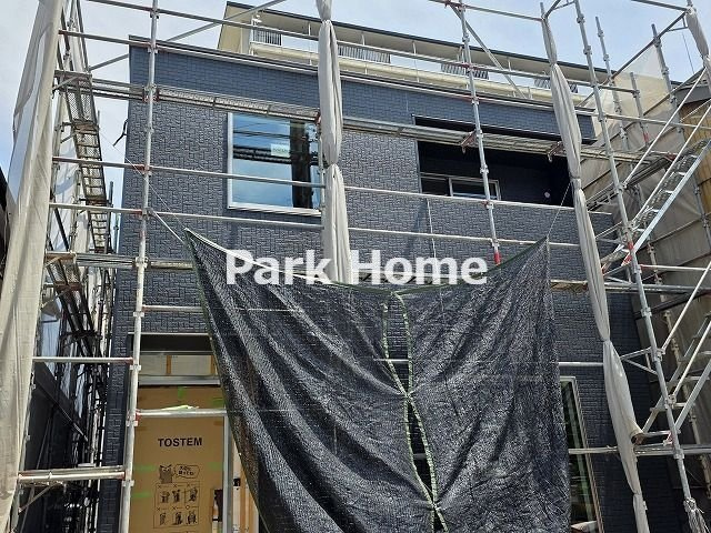 高知市百石町3丁目 ⑪ 新築戸建ての外観|2026.7月：建築中