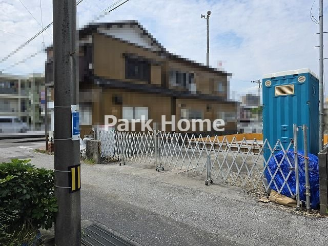 高知市百石町3丁目 ⑪ 新築戸建ての前面道路含む現地写真