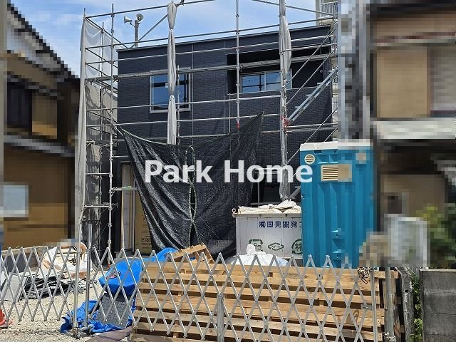 高知市百石町3丁目 ⑪ 新築戸建ての外観|2026.7月：建築中