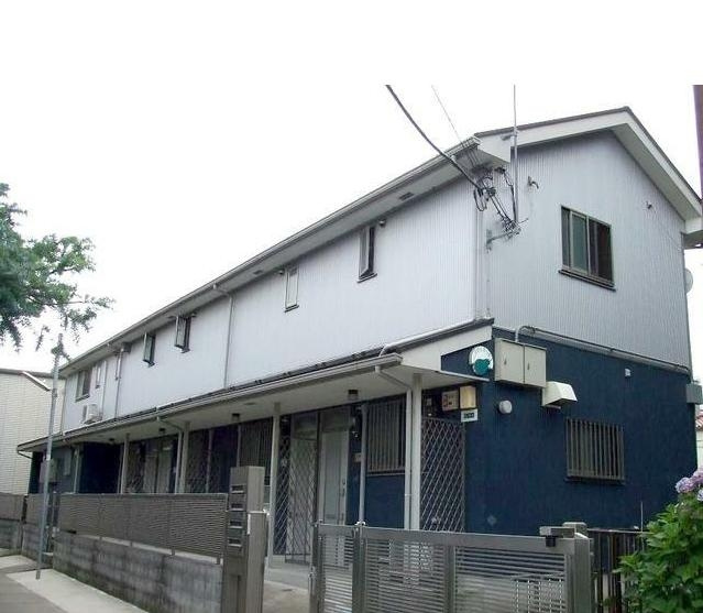 川崎市多摩区中野島１丁目のアパートの外観