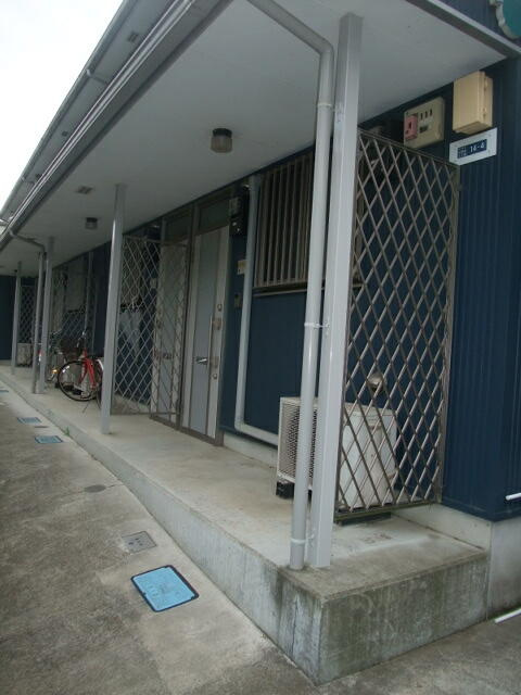 川崎市多摩区中野島１丁目のアパートの外観