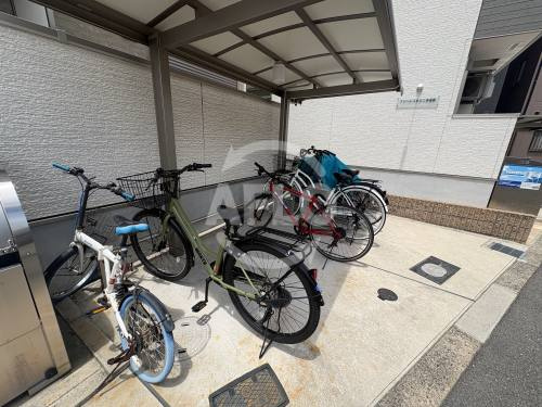 フジパレスあびこⅤ番館のその他共用部分|フジパレスあびこⅤ番館　自転車置き場